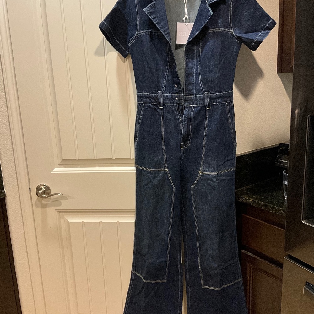 Brand New W/ Tags Pistola Denim Jumpsuit